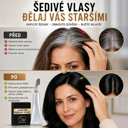 🔥 POSLEDNÍ DEN – 50% SLEVA | Mladší Vzhled během Pár Minut! Snadná Úprava Barvy Vlasů Doma