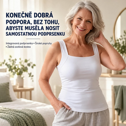 Top 3 v 1 – Top, které nahradí vaši podprsenku | Pohodlné podpůrné top s integrovanou podprsenkou