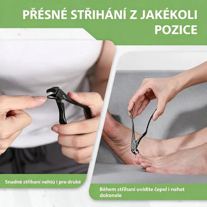 Ergonomické kleštičky na nehty pro seniory – Snadné a přesné stříhání bez námahy