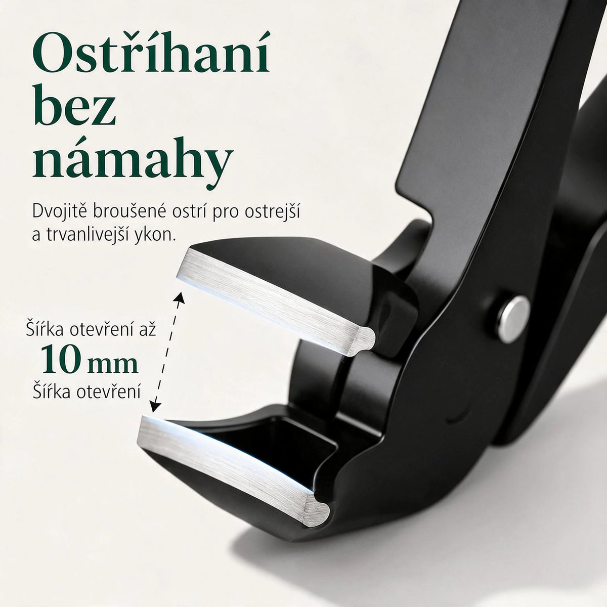 Ergonomické kleštičky na nehty pro seniory – Snadné a přesné stříhání bez námahy