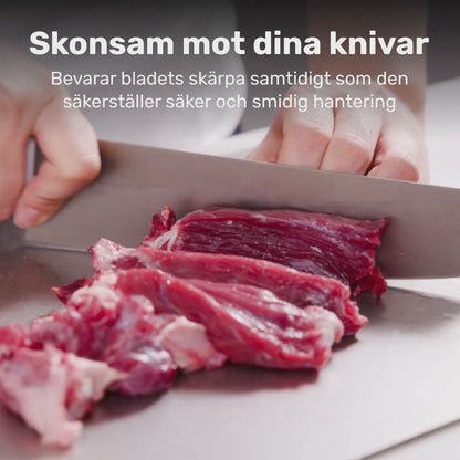 100% titanová krájecí deska: bez mikroplastů, bakterií a tupých nožů
